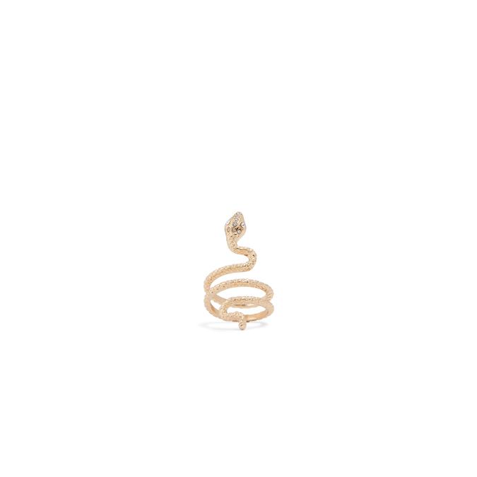 Alcacovas Women's Clear On Gold Ring image number 0