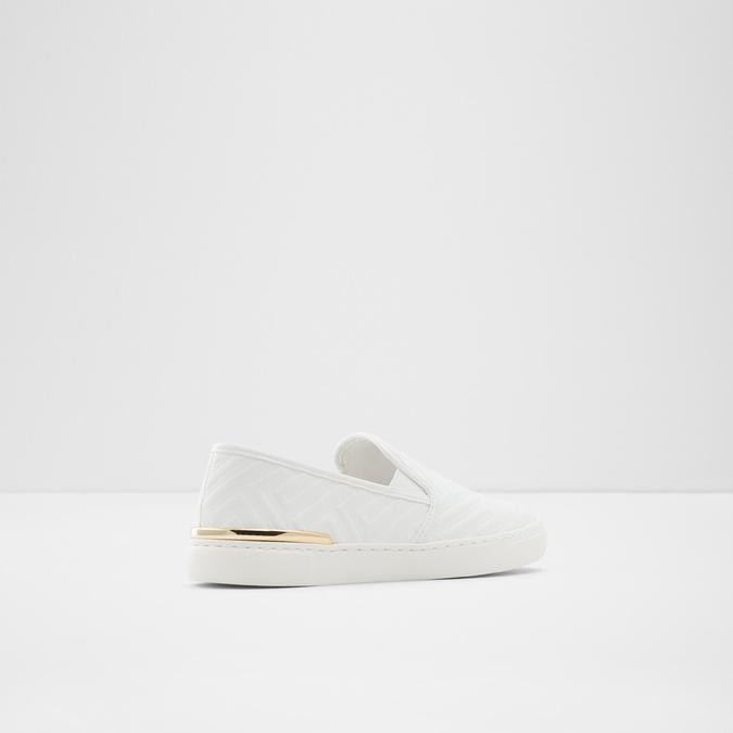 Gung Women's White Sneakers image number 2