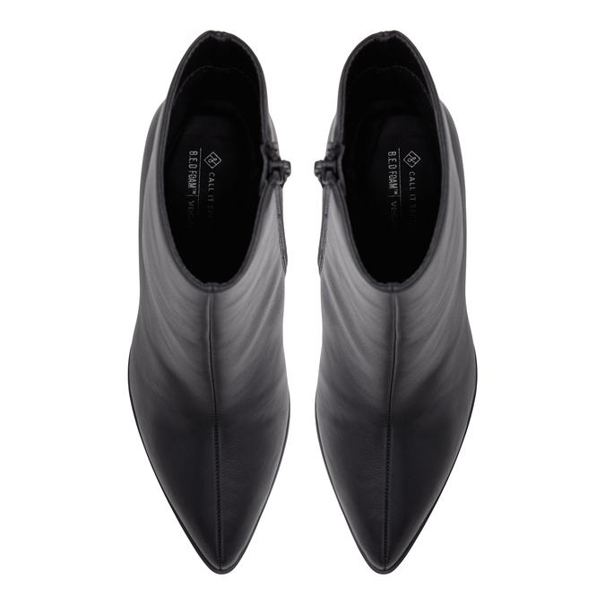France Women's Black Ankle Boots image number 1