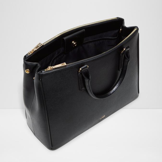 KATHERYN Black Women Satchel image number 2