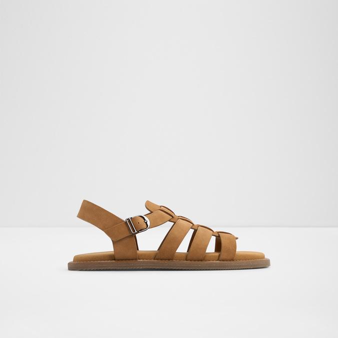 Warleya-In Men's Brown Strap Sandals