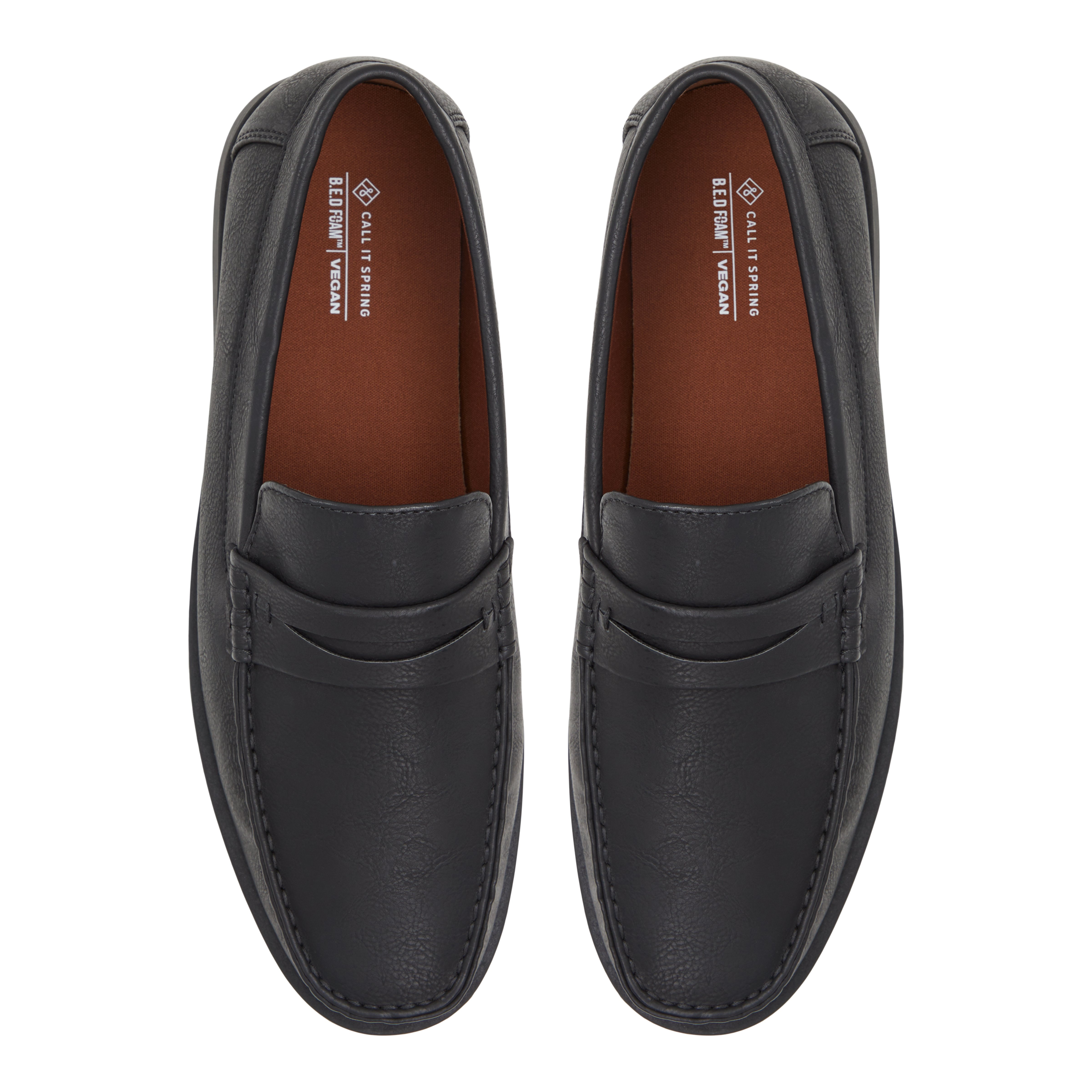 Milo Men's Black Moccasins image number 1