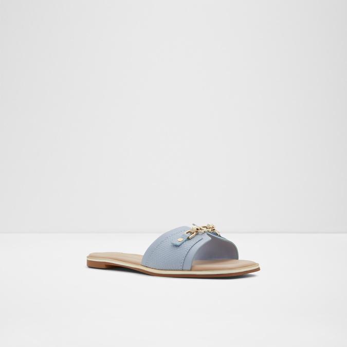 Jeannie Women's Blue Flat Sandals image number 4