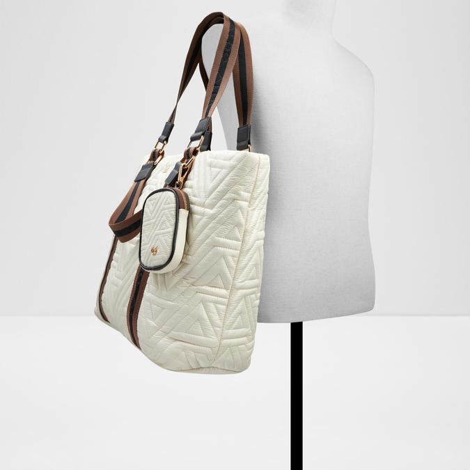 Valaberyna Women's Beige Satchel image number 3