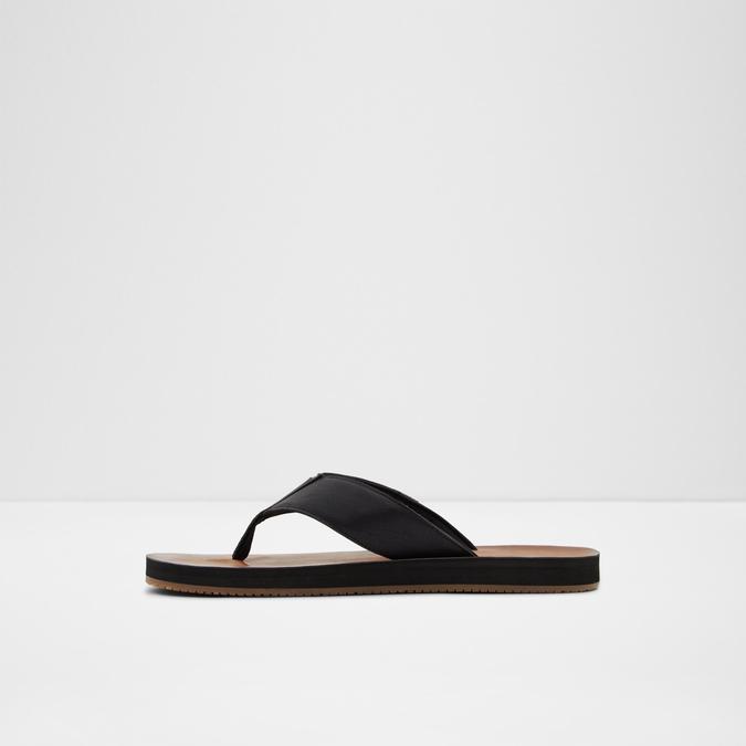 Thymel Men's Black Thong Sandals image number 2