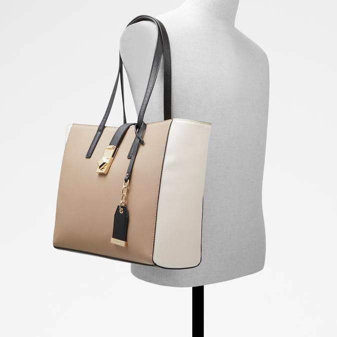 Wiciewiel Women's Beige Tote image number 3