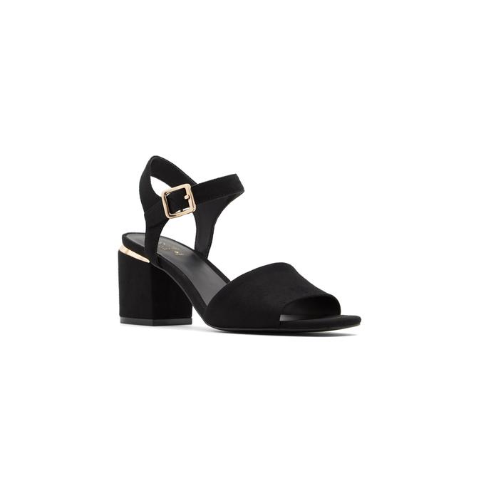 Isse Women's Black Heeled Sandals image number 3
