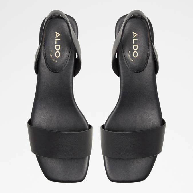 Dorenna Women's Black Flat Sandals