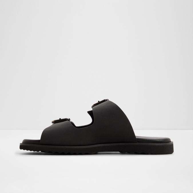 KYROA-IN Black Men Double Band Sandals image number 2
