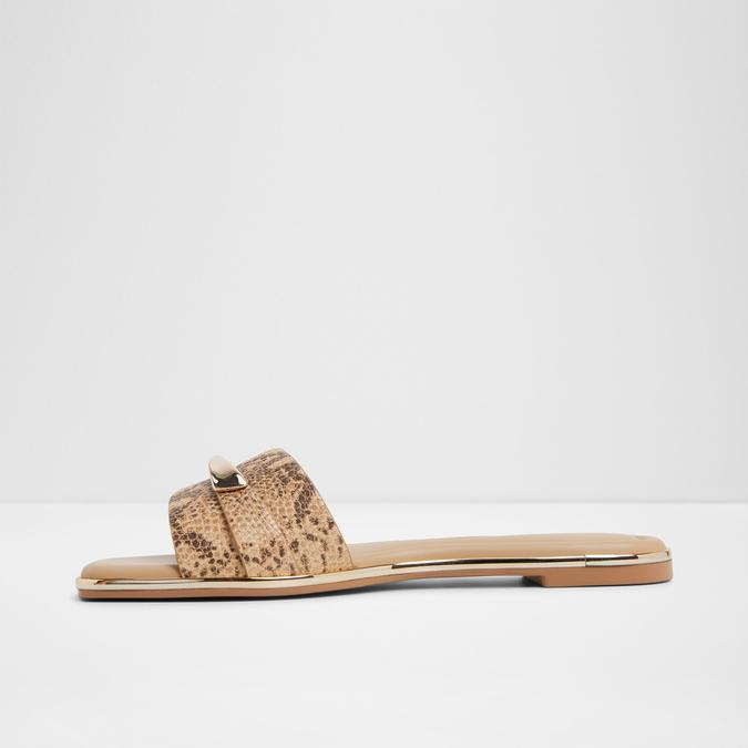 Darlina-In Women's Brown Flat Sandals image number 3