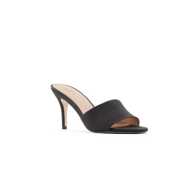 Tiadda Women's Black Heeled Sandals image number 3
