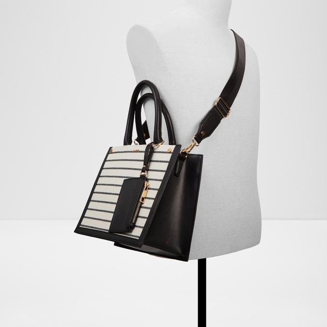 Daspias Women's Black Satchel image number 3