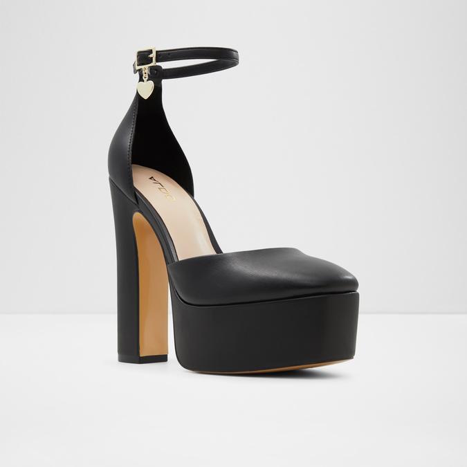 Jacey Women's Black Block Heel image number 4