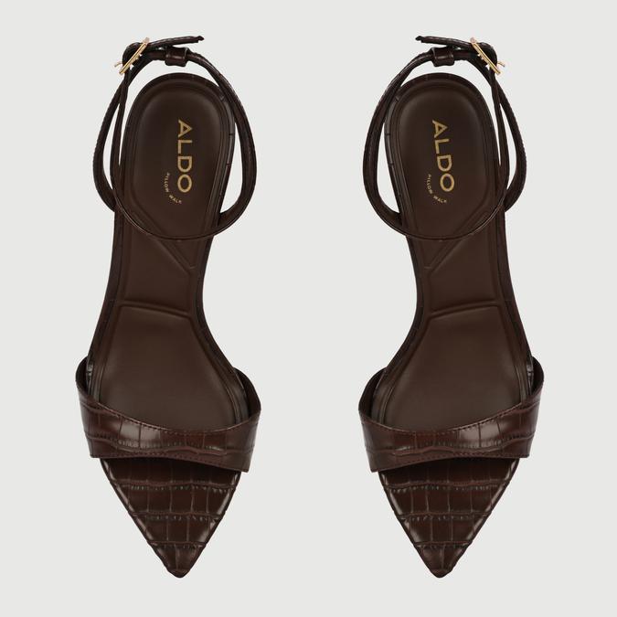 LEANDRA-B DARK BROWN Women Dress Sandals image number 4