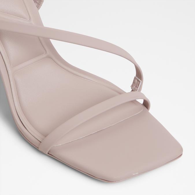 Arize-In Women's Pink Block Heel Sandals image number 5