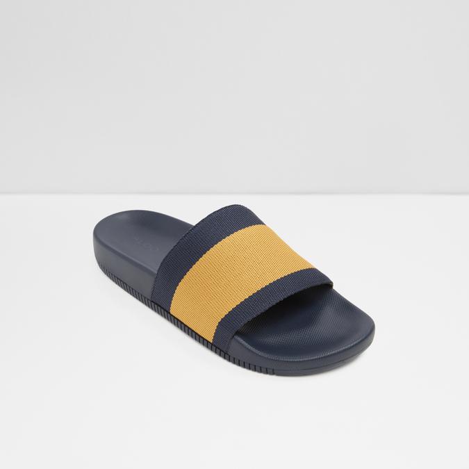 Ulzia Men's Navy Single Strap Sandals image number 0