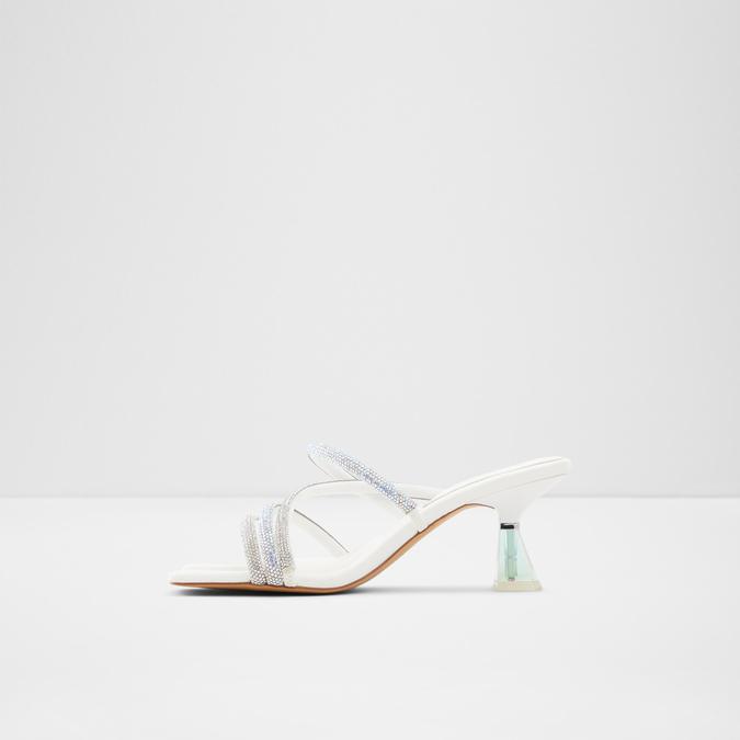 Pierida Women's White Dress Sandals image number 3