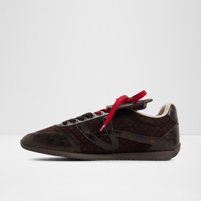 Thevoid-In Men's Brown Low Top Sneakers image number 4