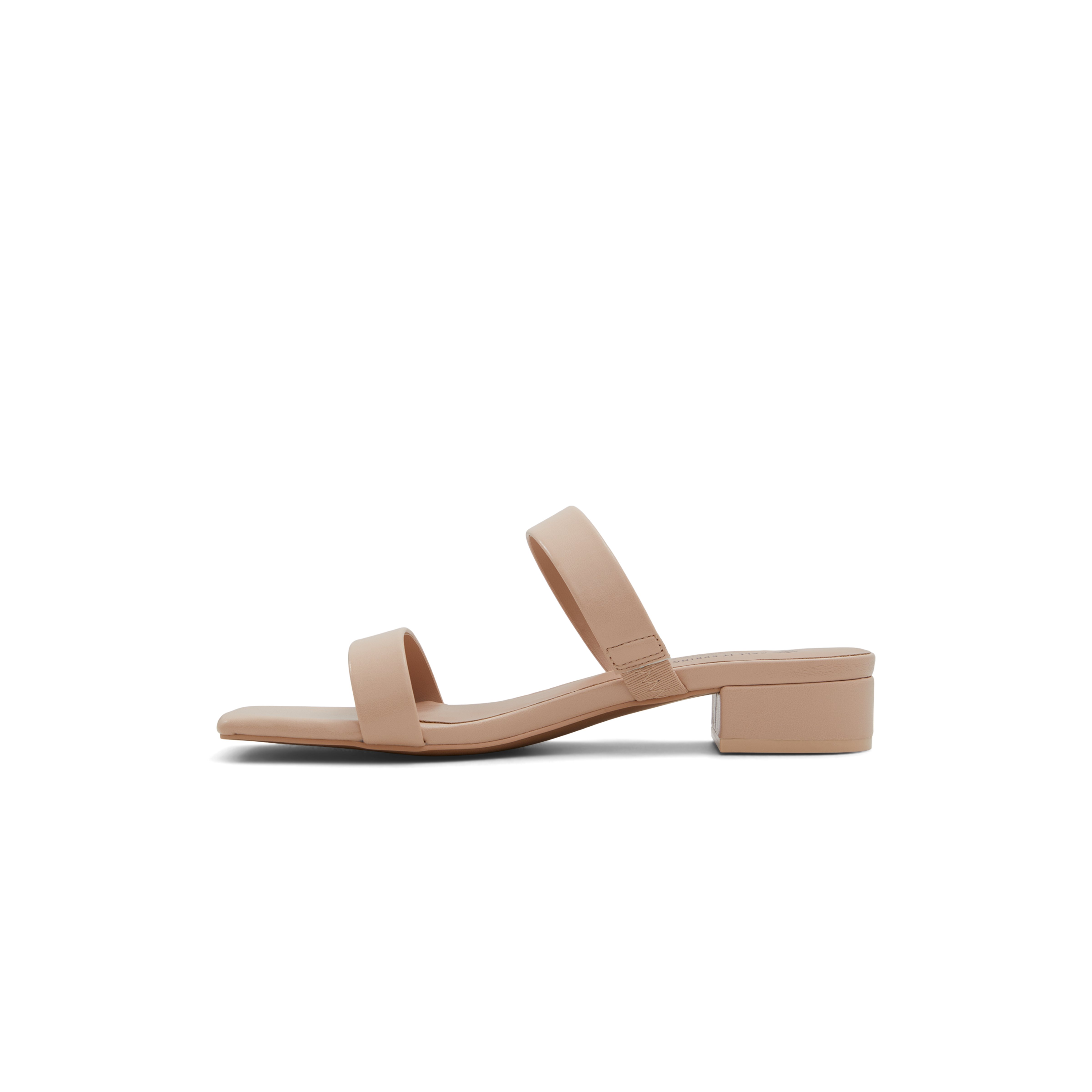 Clarra Women's Beige Block Heel Sandals image number 3