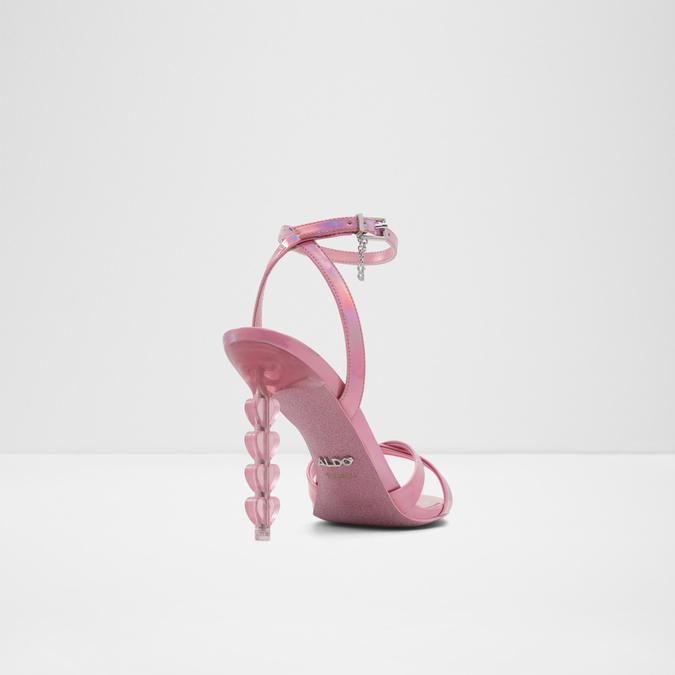 Barbiesandal Women's Medium Pink Dress Sandals image number 3