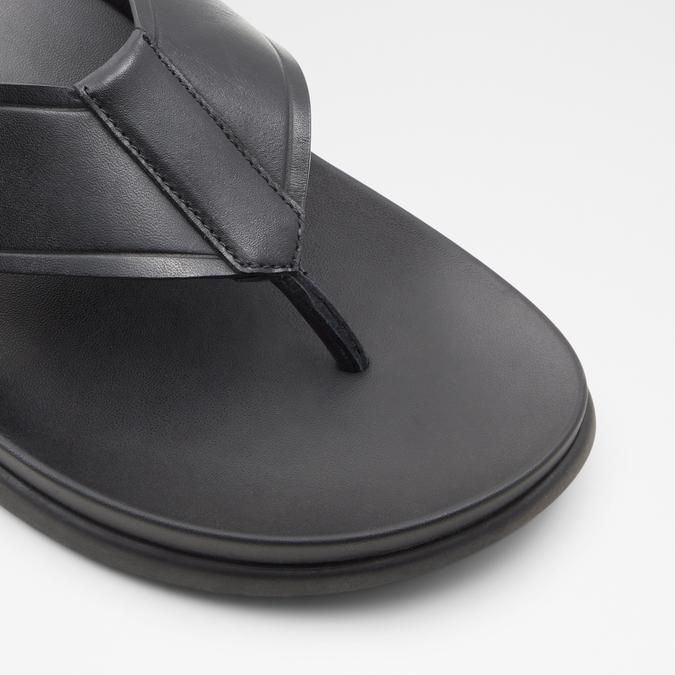 Afuthien Men's Black Thong Sandals image number 5