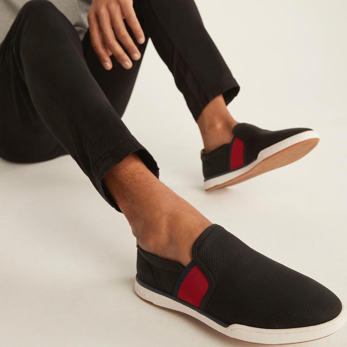 Bodrov Men's Black Sneaker Slip On image number 1