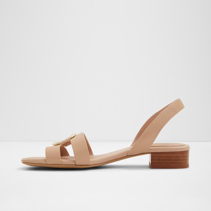 Ebalaver Women's Beige Block heel Sandals image number 3