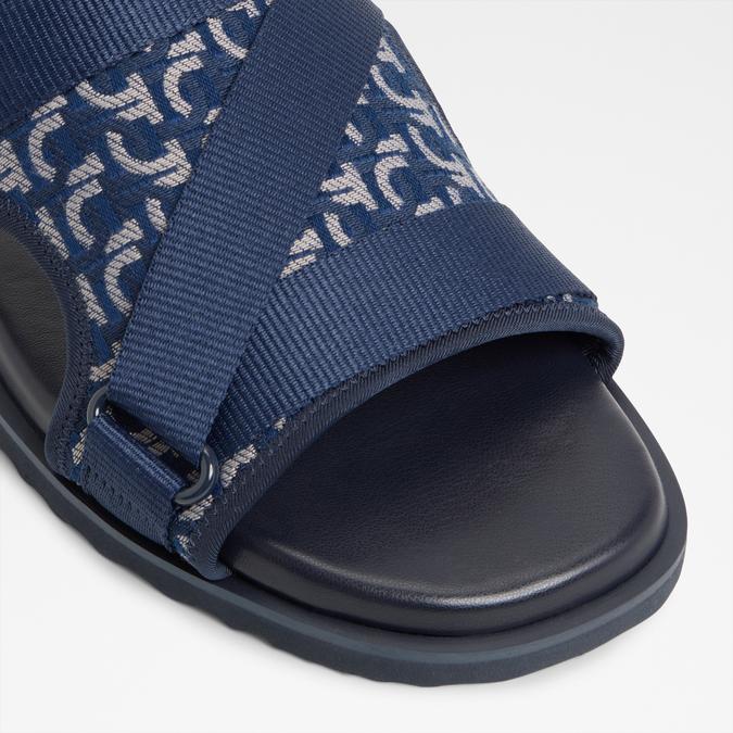 Deniels-In Men's Navy Strap Sandals image number 5