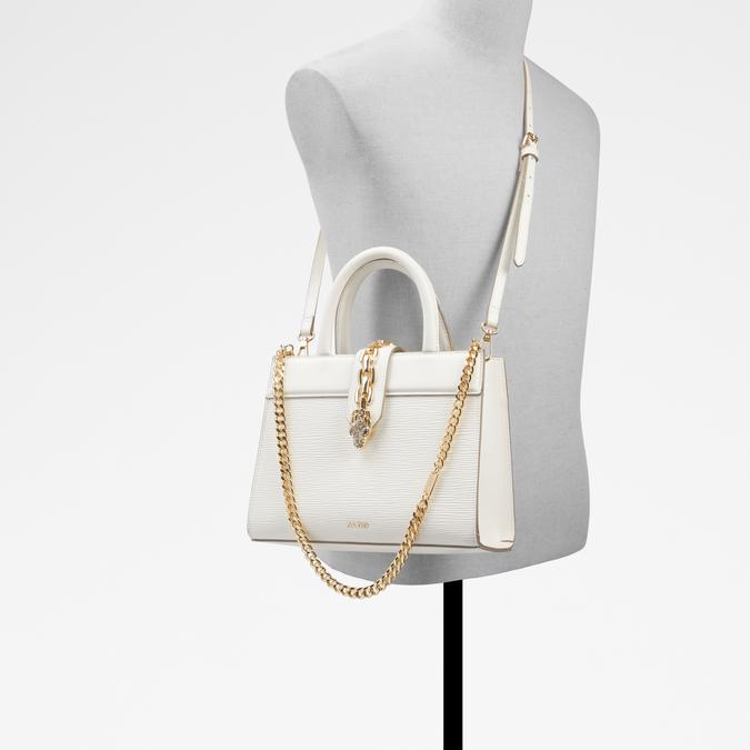 Bryana Women's White Satchel image number 3