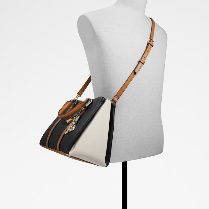 Harmonie Women's Beige Satchel image number 3