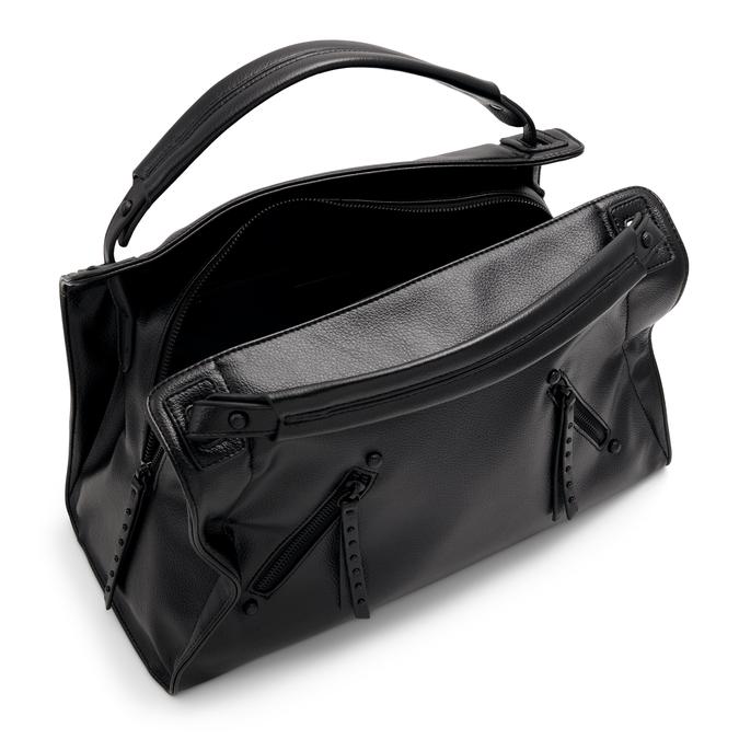 Borsa Women's Black Satchel image number 2