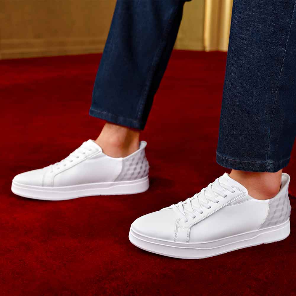 Buy YSCROWD Men's Sneakers Comfortable Stylish White Casual Shoes for Men's  & Boys (White Black Sky, Numeric_6) at Amazon.in