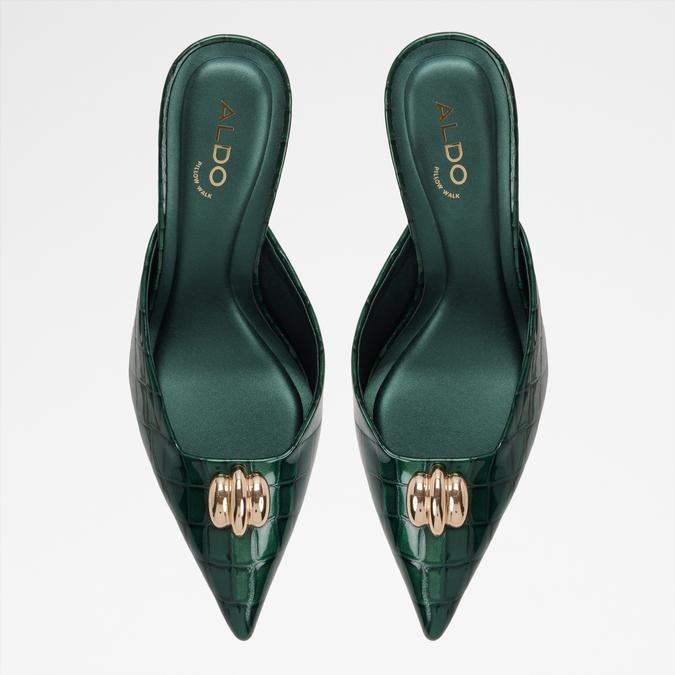 CARSYNN Green Women Heels image number 5