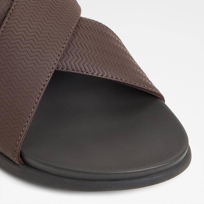 Kedona-In Men's Brown Strap Sandals image number 5