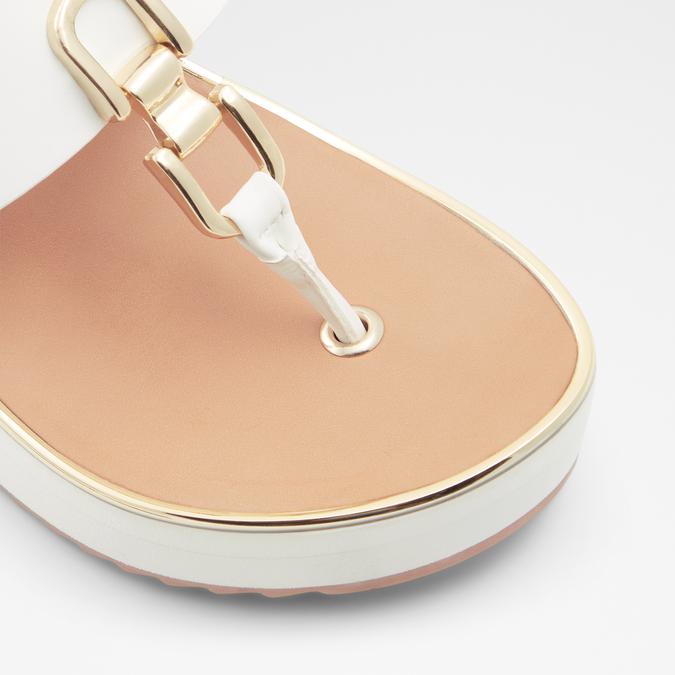 Toea Women's White Sandals image number 5