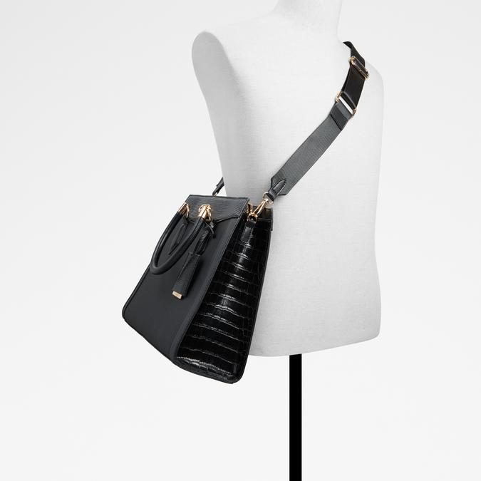 Chenoa Women's Black Satchel image number 3