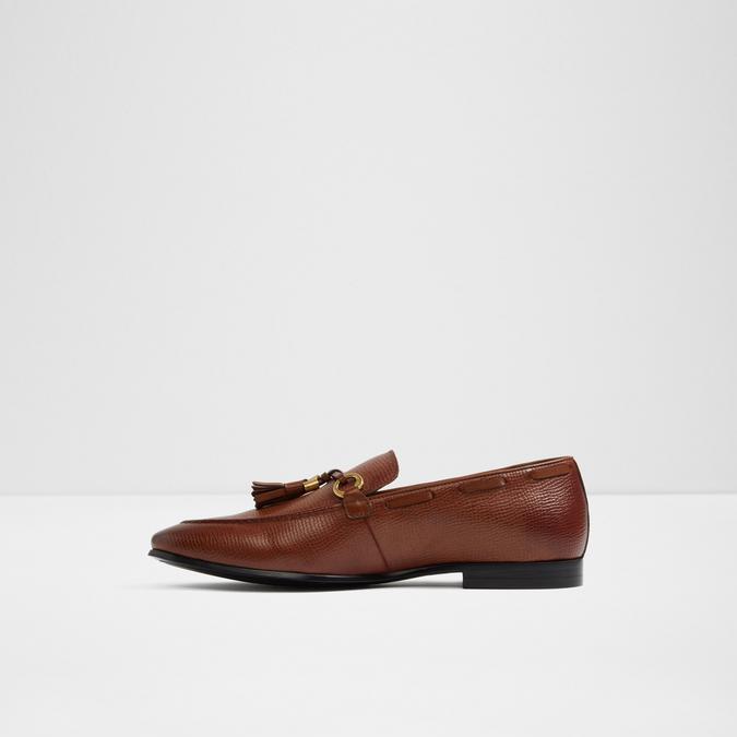 Olaleviel Men's Cognac Dress Loafers image number 2