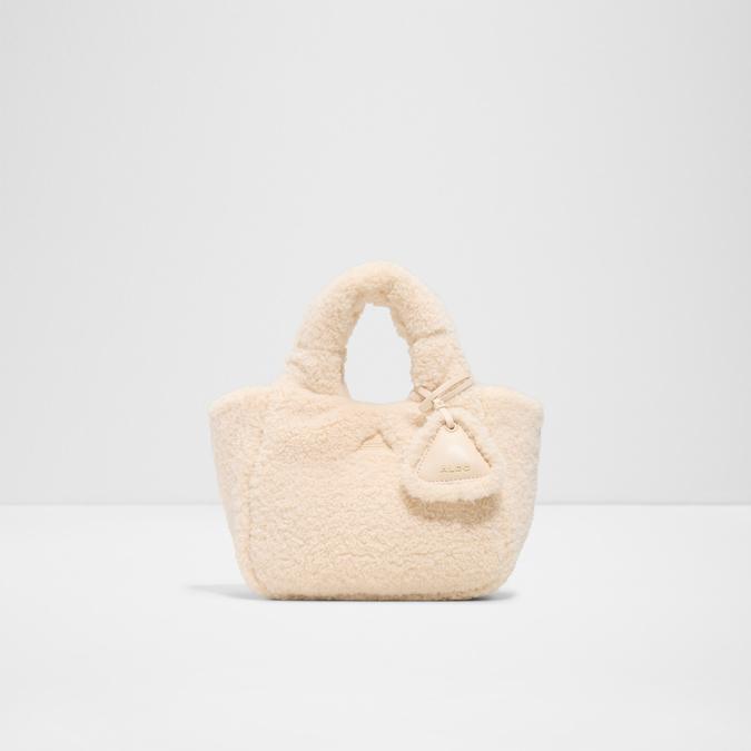 Ssoftsherpaa Women's Beige Satchel