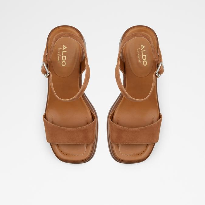Taina Women's Brown Block Heel image number 1