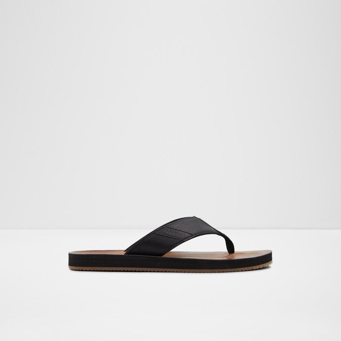 Thymel Men's Black Thong Sandals image number 0