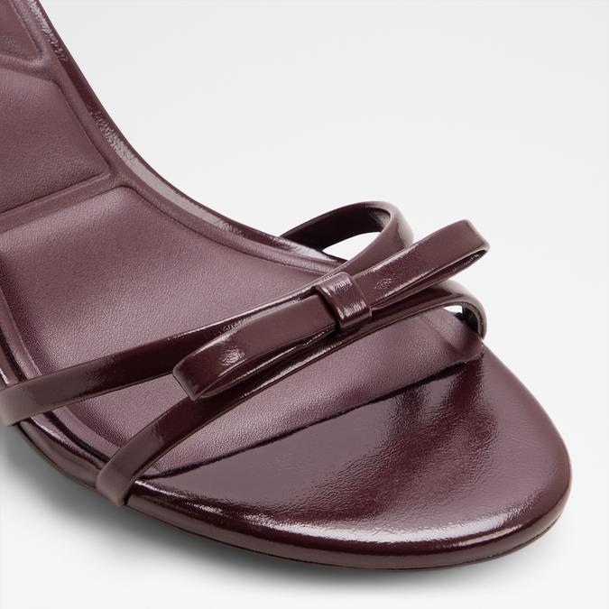 BOULA-IN Burgundy Women Block heel sandals image number 4