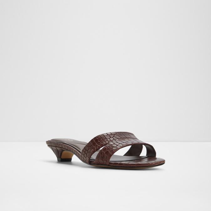 SCARLETTA-IN Brown Women Block Heel Sandals image number 3