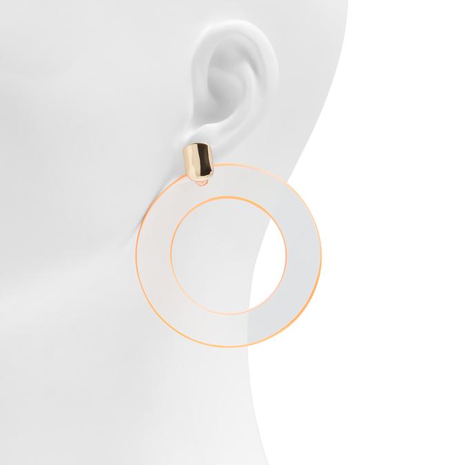 Rajin Women's Bright Orange Earrings image number 1