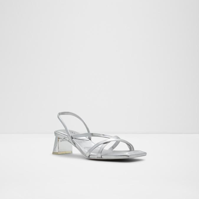 Minima Women's Silver Dress Sandals image number 4