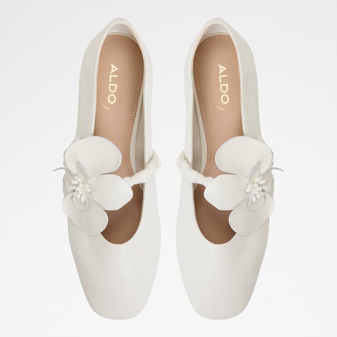 Floralina-In Women's White Ballerinas image number 2