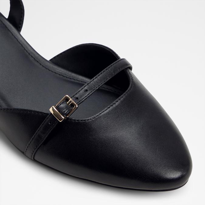 Flintstone-In Women's Black Block Heel Shoes image number 5