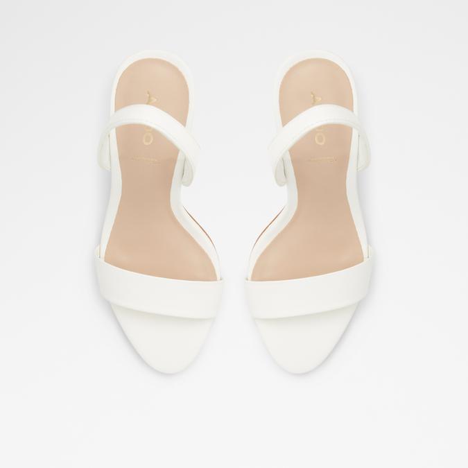 Pemela Women's White Dress Sandals
