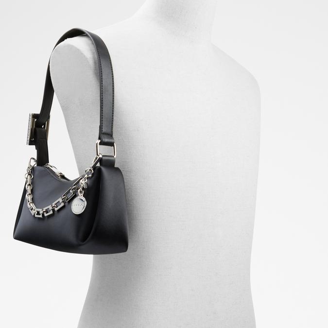 Aldo | Bags | Aldo Patent Quilted Shoulder Bag Black Chain Purse | Poshmark