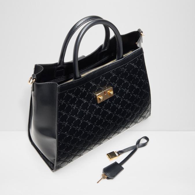 Crelally Women's Black Satchel image number 2