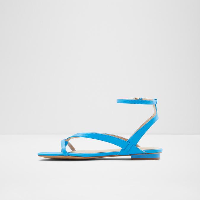 Rhigoni Women's Blue Flat Sandals image number 2